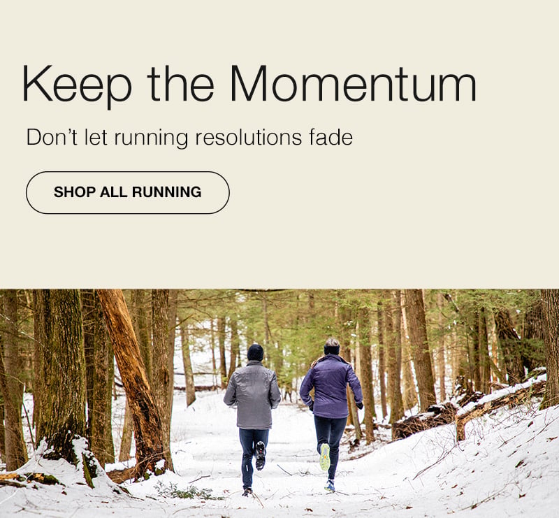 Keep the momentum - Shop running