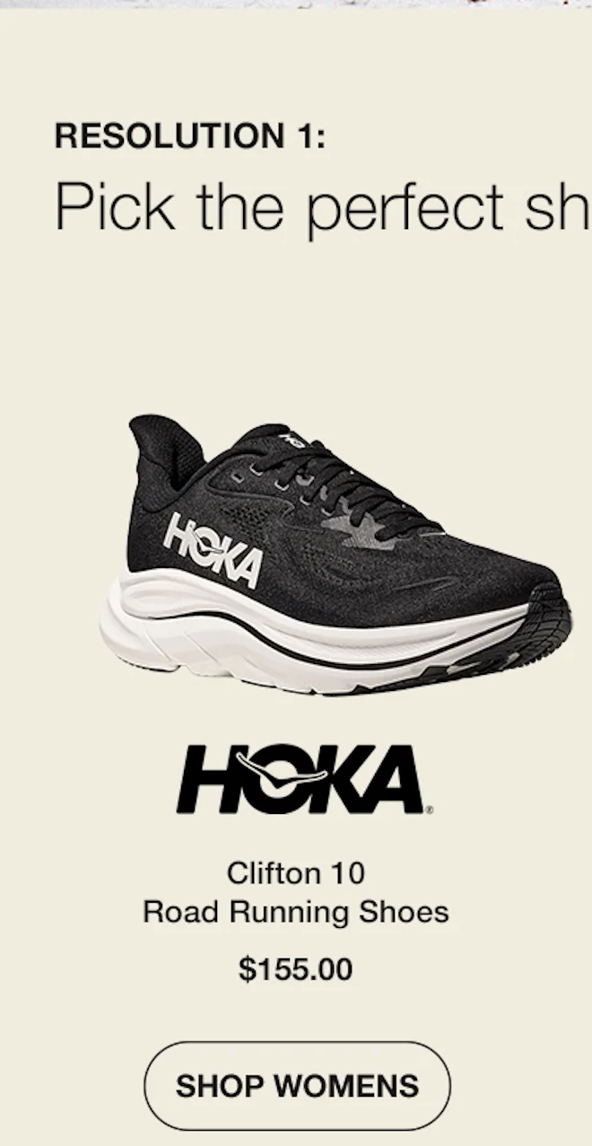 Hoka Womens Clifton 10 Road Running Shoes