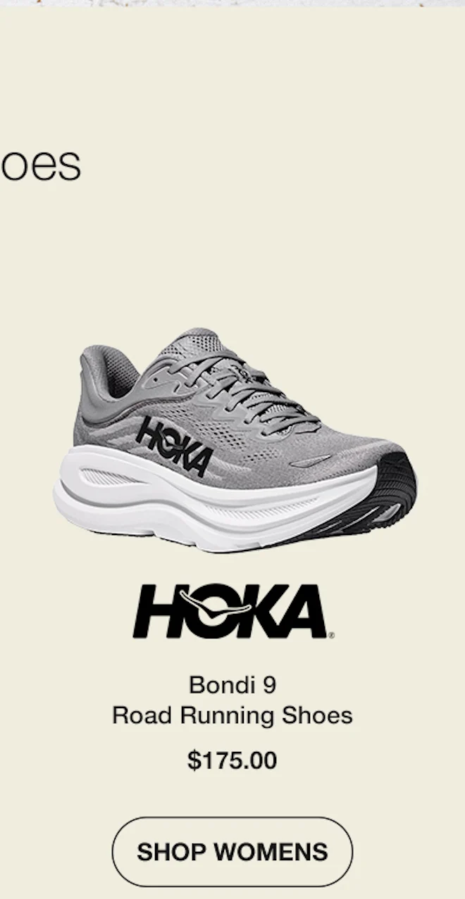 Hoka Womens Bondi 9 Road Running Shoes
