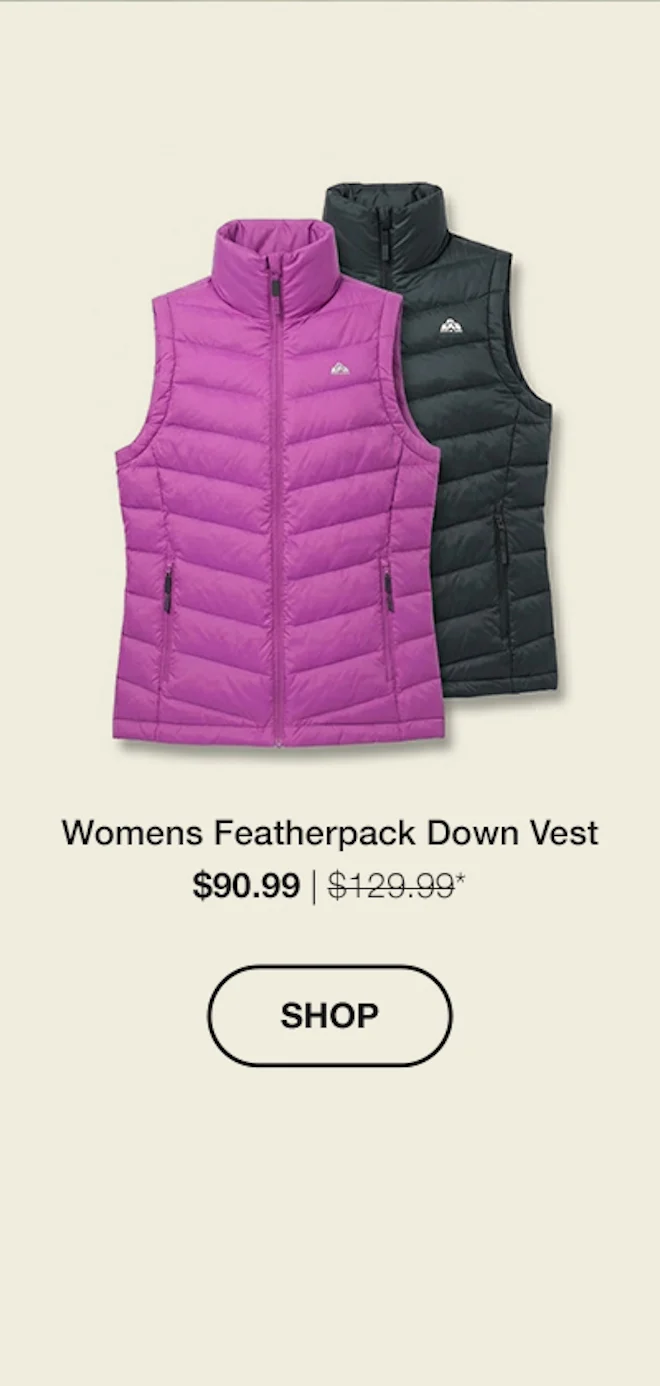 EMS Featherpack Womens Down Packable Vest
