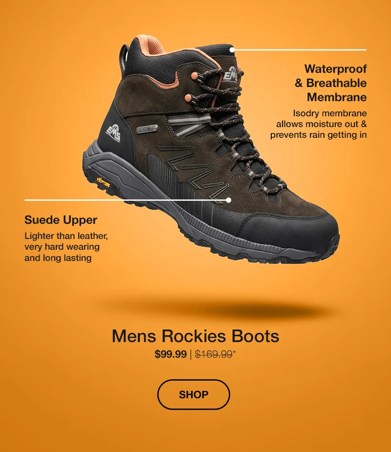 EMS Rockies Extreme Mens Waterproof Vibram Boots