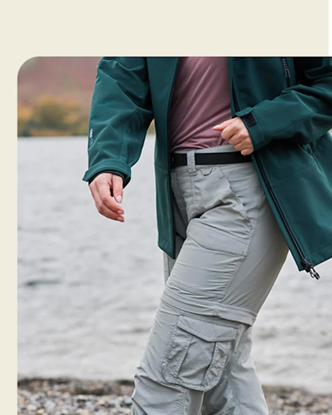 EMS Camp Cargo Womens Zip-Off Pants