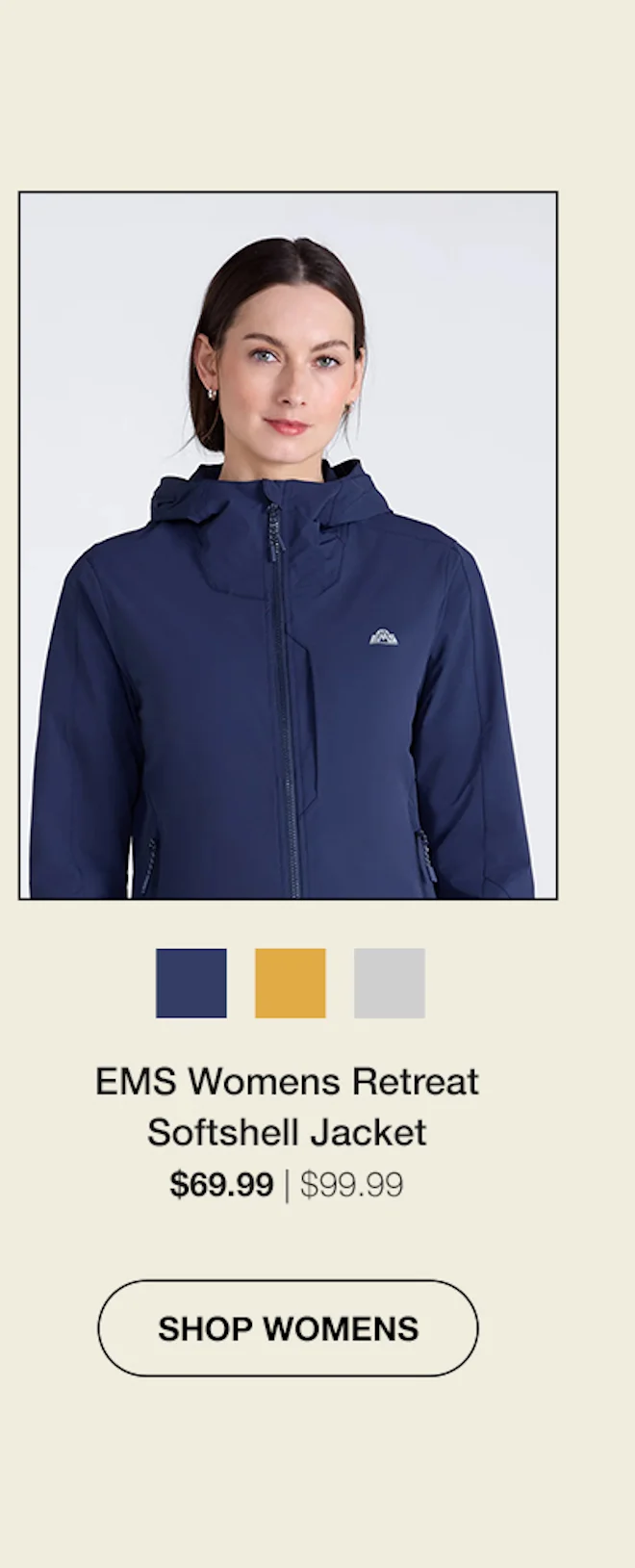 EMS Retreat Womens Packable Softshell Jacket