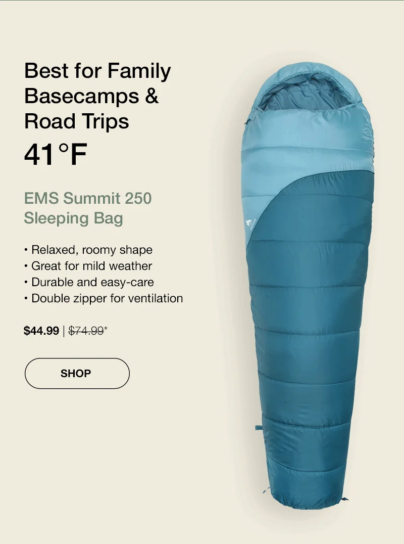 EMS Summit 250 Sleeping Bag