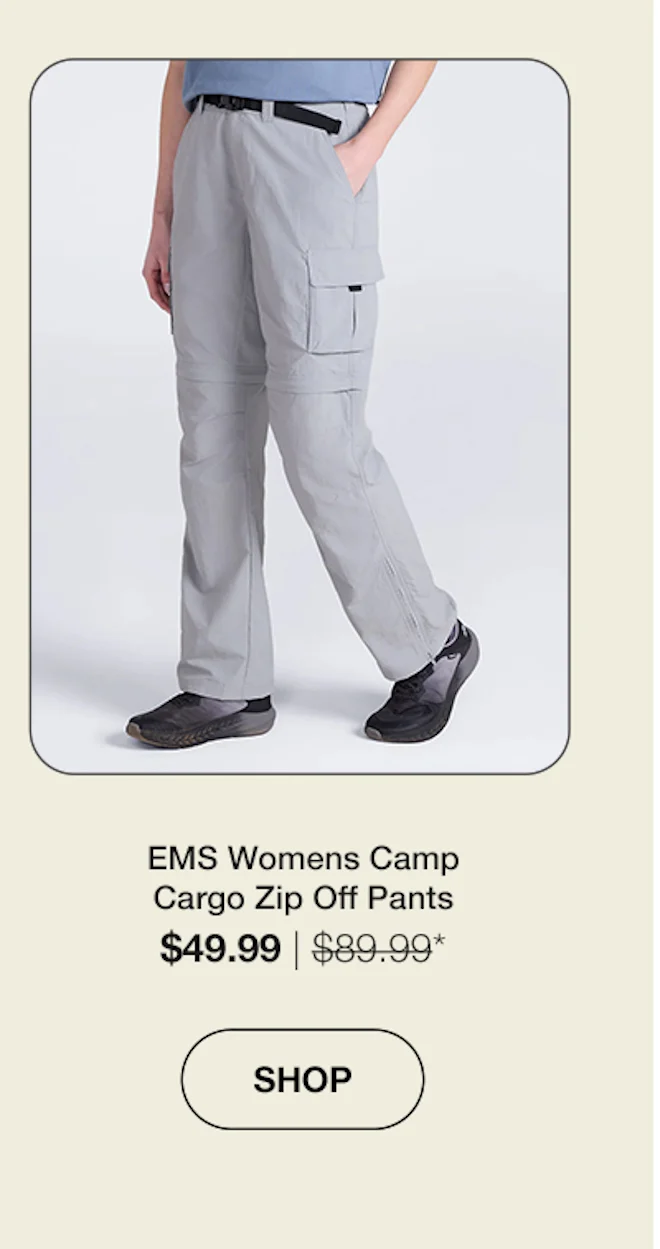 EMS Camp Cargo Womens Zip-Off Pants