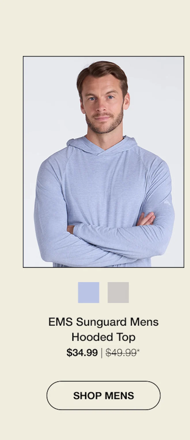 EMS Sunguard Mens Overhead Hoodie