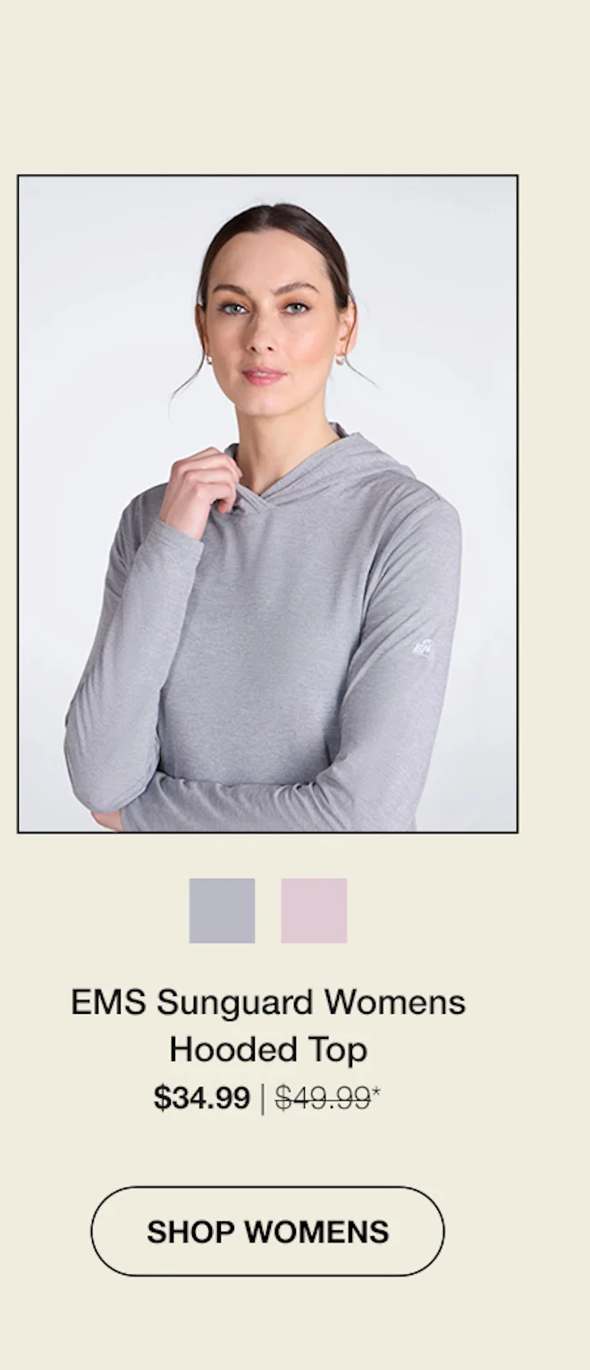 EMS Sunguard Womens Hooded Top