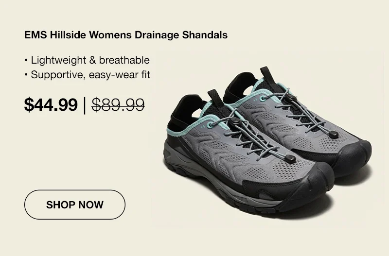 EMS Hillside Women’s Drainage Shandals