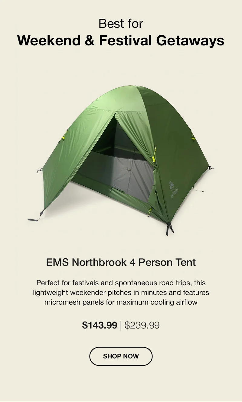 EMS Northbrook 4 Person Tent