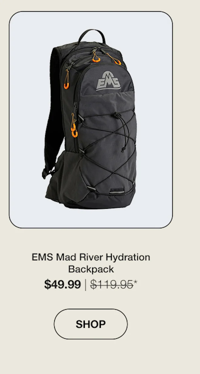 EMS Mad River Hydration Backpack