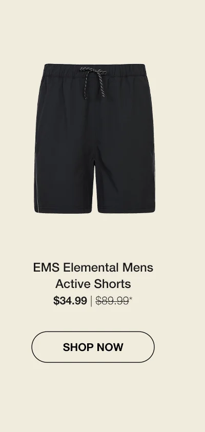 EMS Elemental Mens Active Shorts