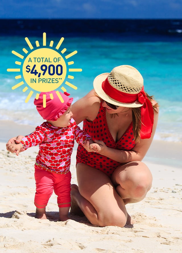 July 2024 Sweepstakes - A Total of $4,900 in Prizes. Enter now.