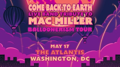 Come Back To Earth: Mac Miller Live Band Tribute Image