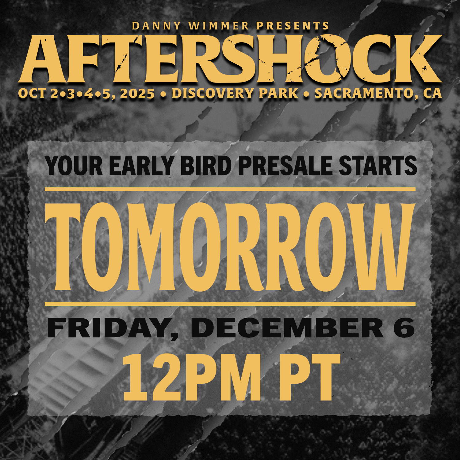 2025 Presale Starts Tomorrow