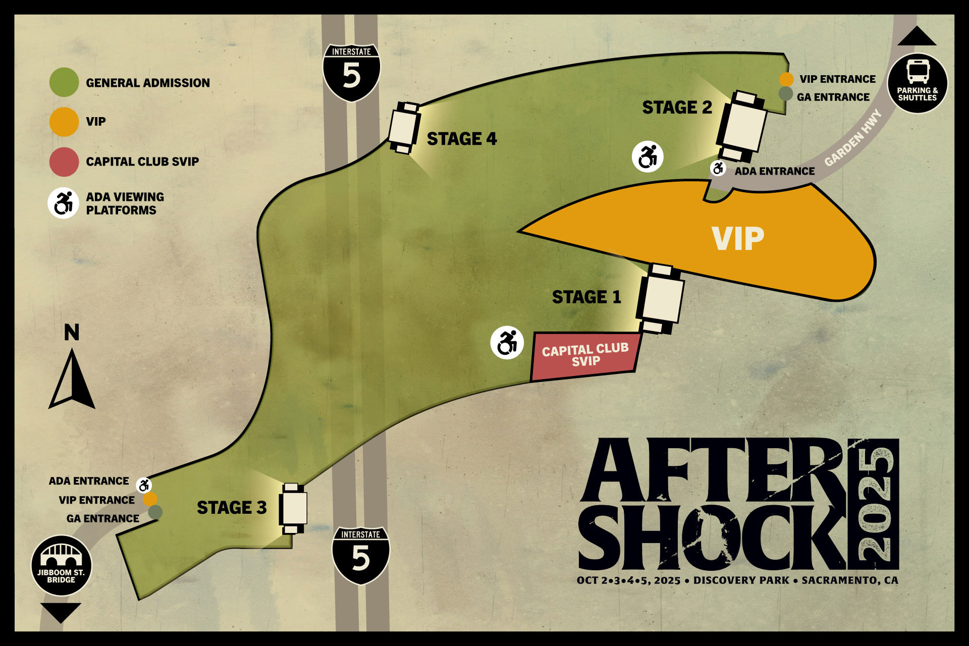 2025 Festival Map