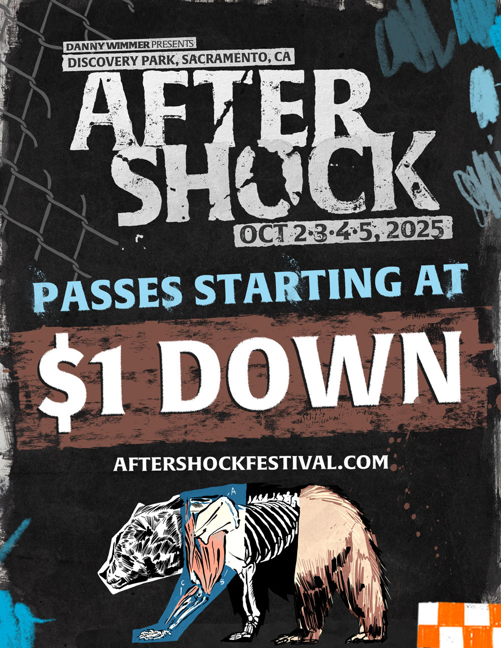 Aftershock Passes Starting At $1 Down