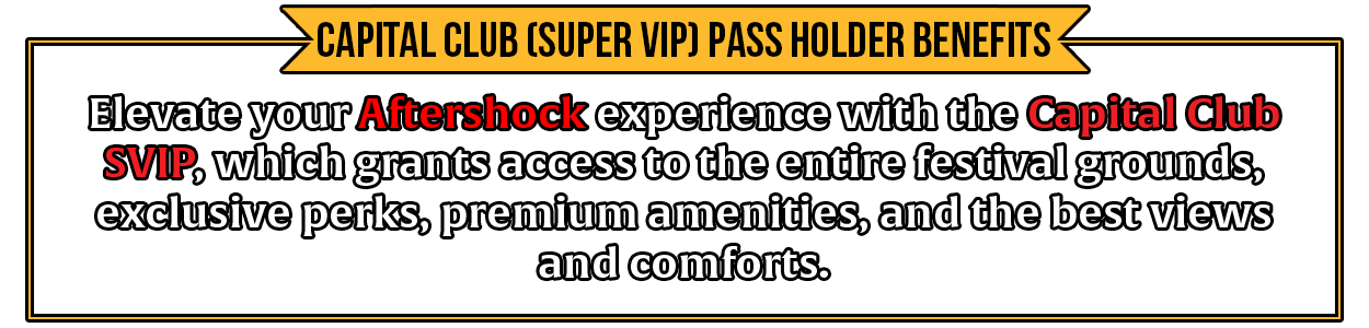 Capital Club Super Vip Pass
