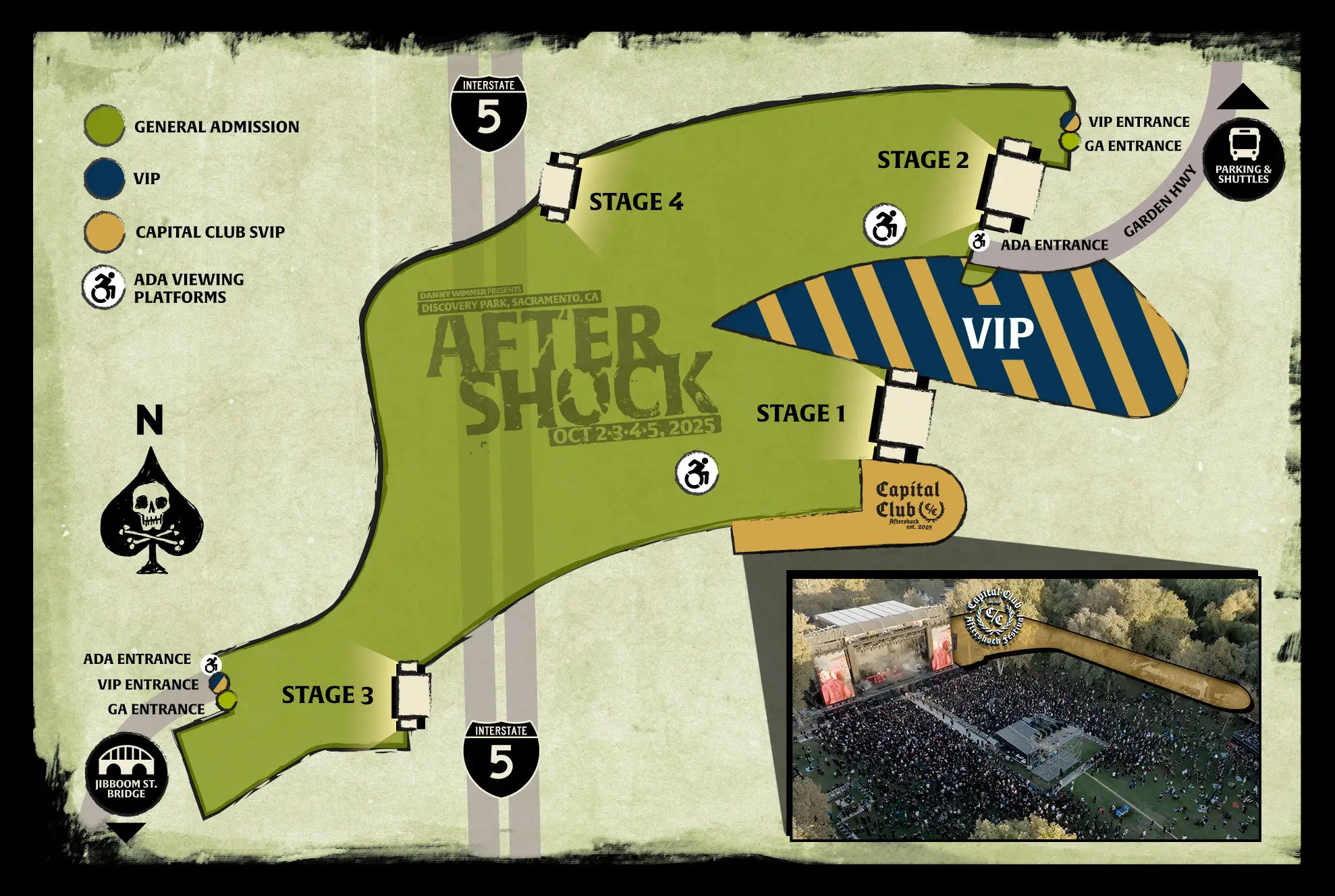 2025 Festival Map