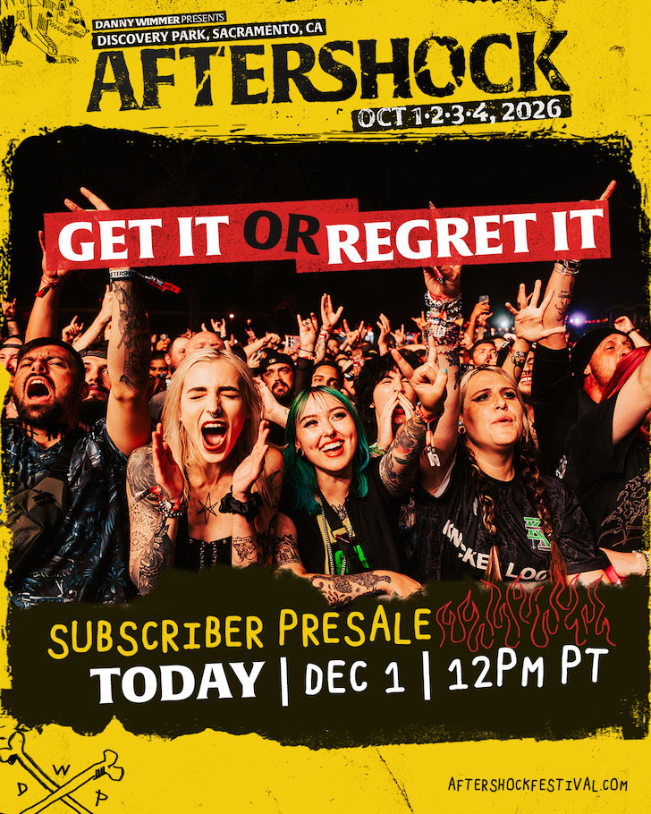 Aftershock Early Bird Presale