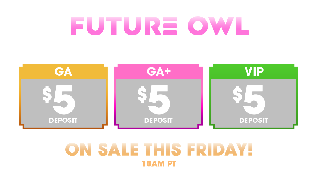 Future Owl 3-Day Passes