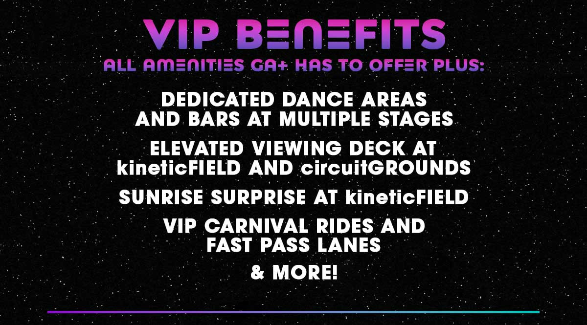 VIP Benefits