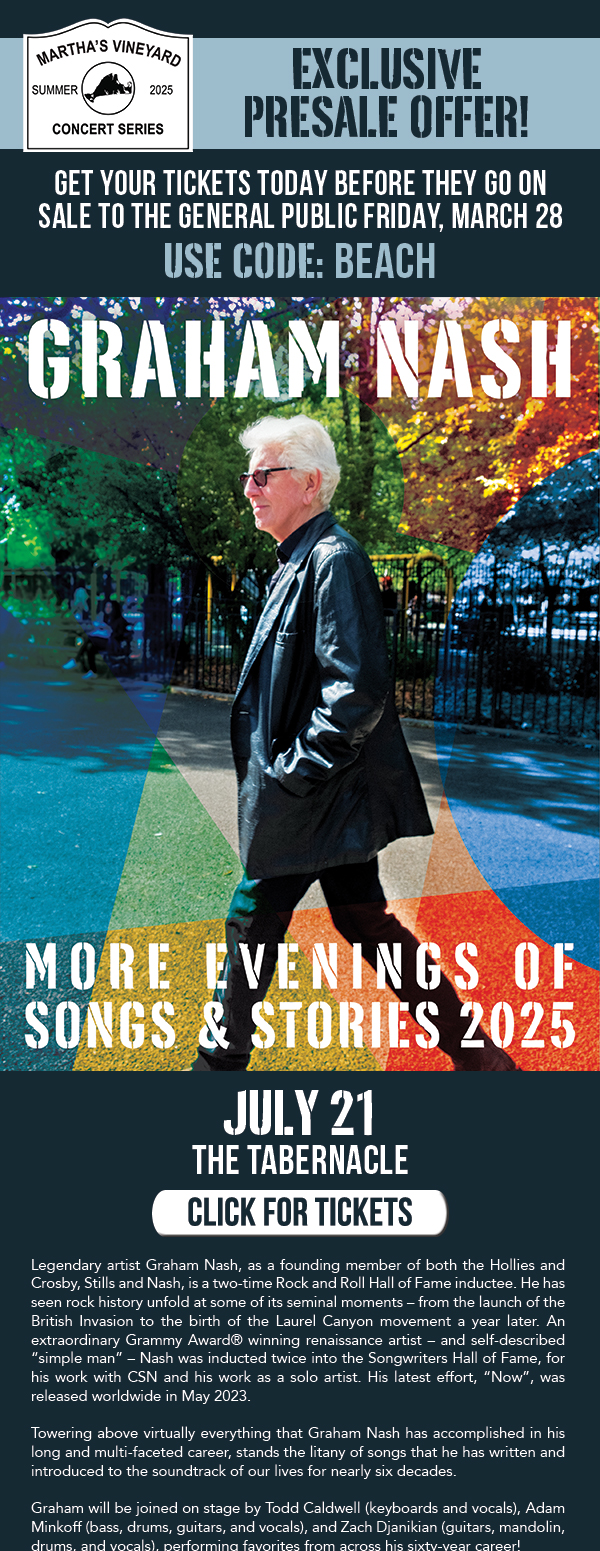 GRAHAM NASH LIVE IN CONCERT | JULY 21 | ORDER HERE FOR TICKETS