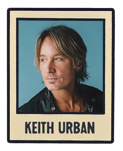 KEITH URBAN POLAROID