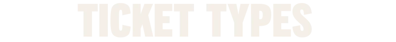 ticket types PITP