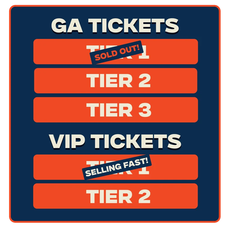 OC SMOKE_PAYMENT_TIER_BLAST (T1 GA Sold out VIP T2 selling fast)