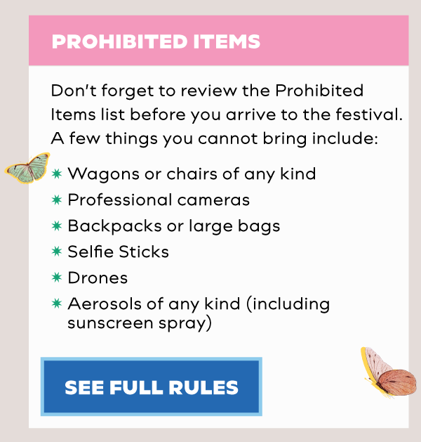 Prohibited Items