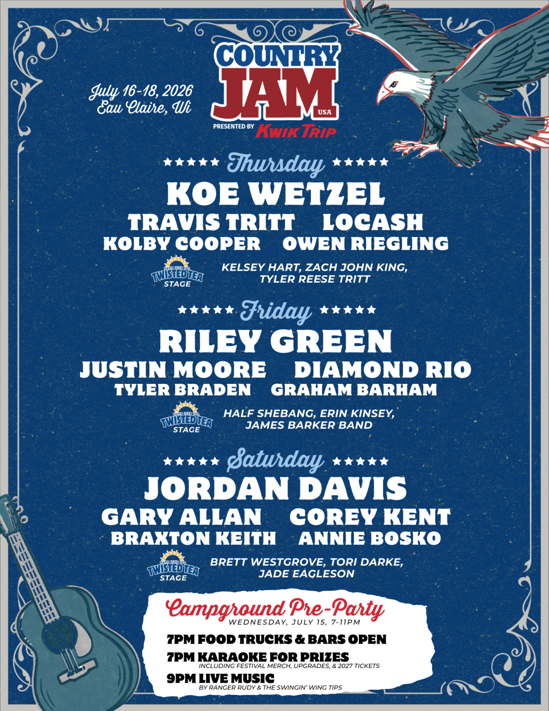 Eau Claire Event District/Country Jam/Summer Jam