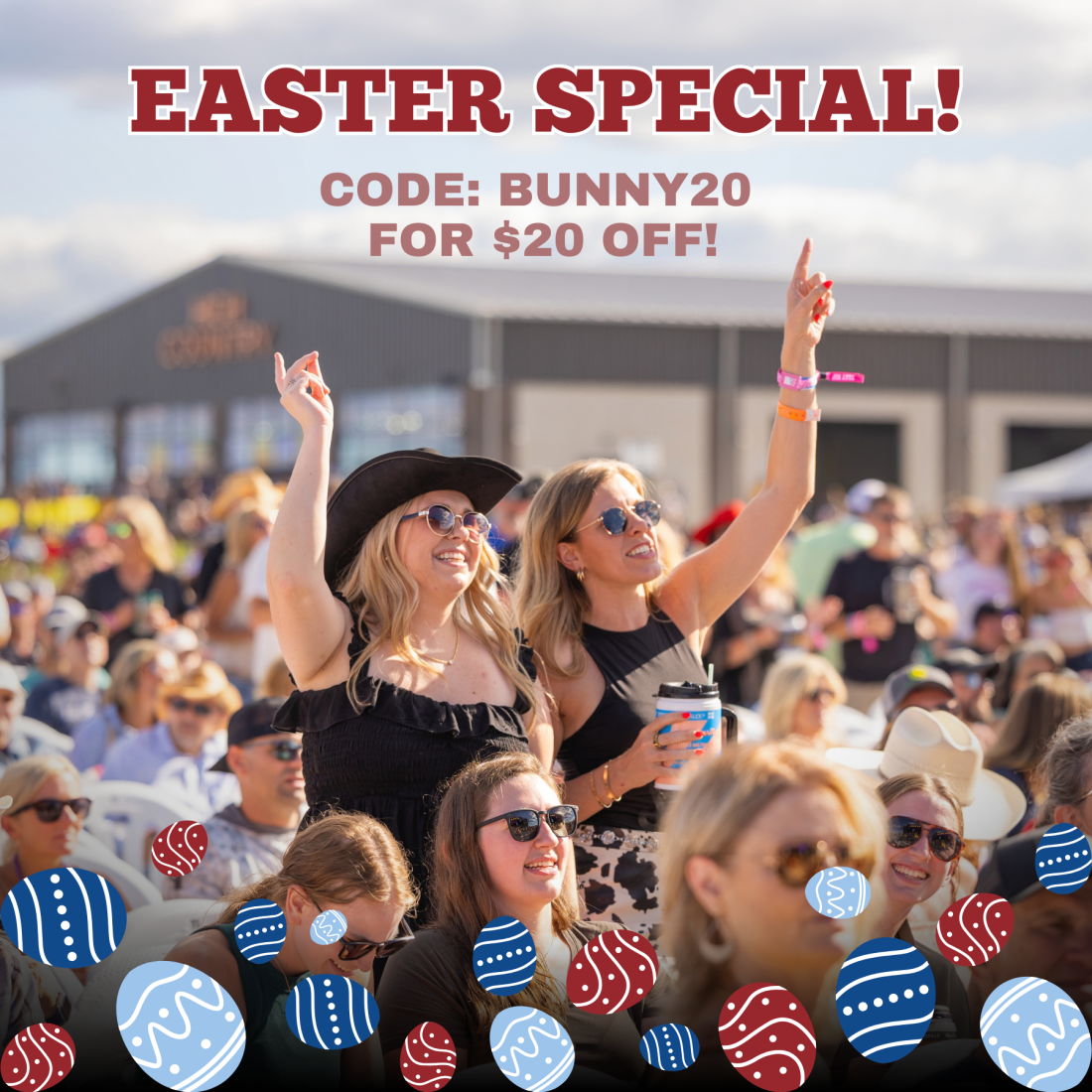 🐰 Easter Sale Starts Now — $20 Off Tickets