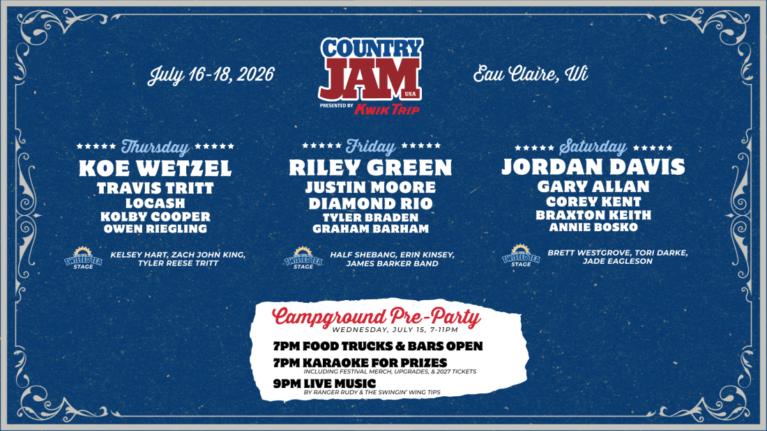 Eau Claire Event District/Country Jam/Summer Jam