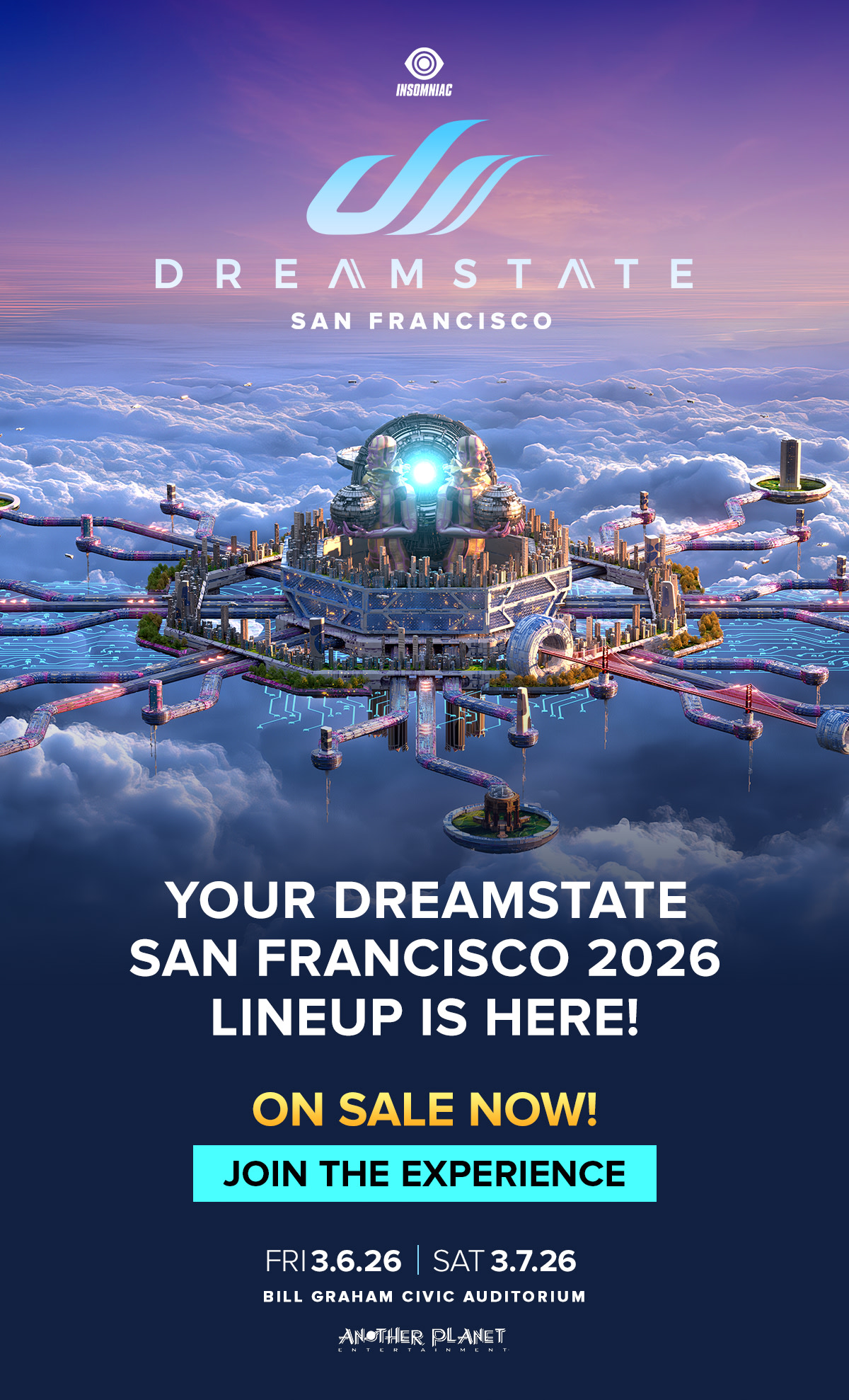 Dreamstate San Francisco 2026 Lineup