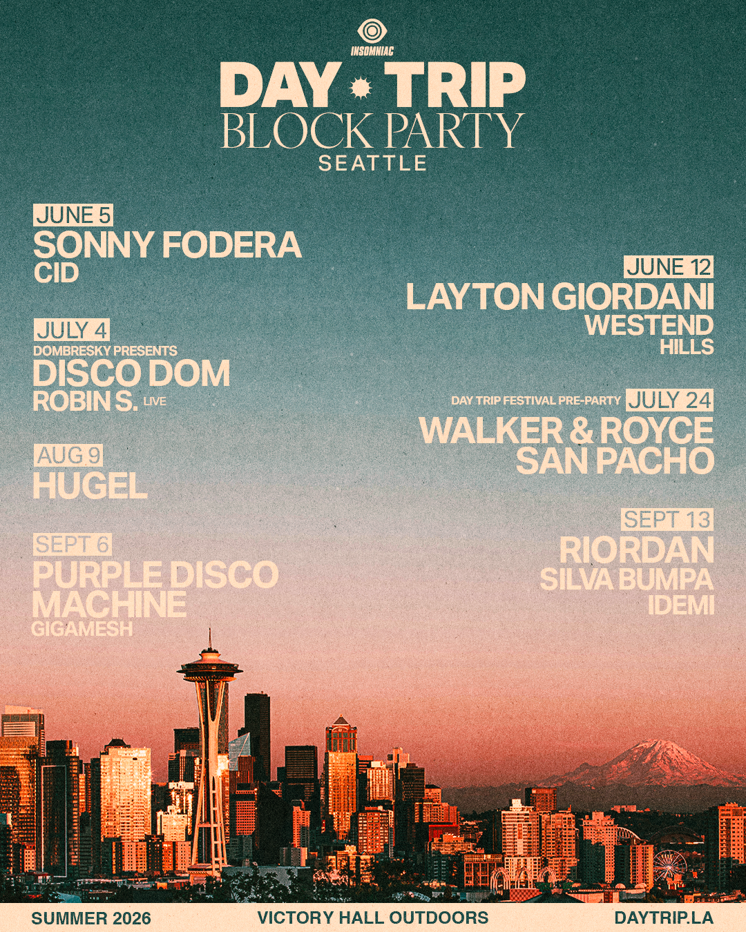 Day Trip Block Party Seattle