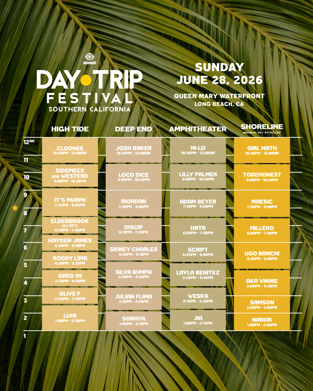 Set Times