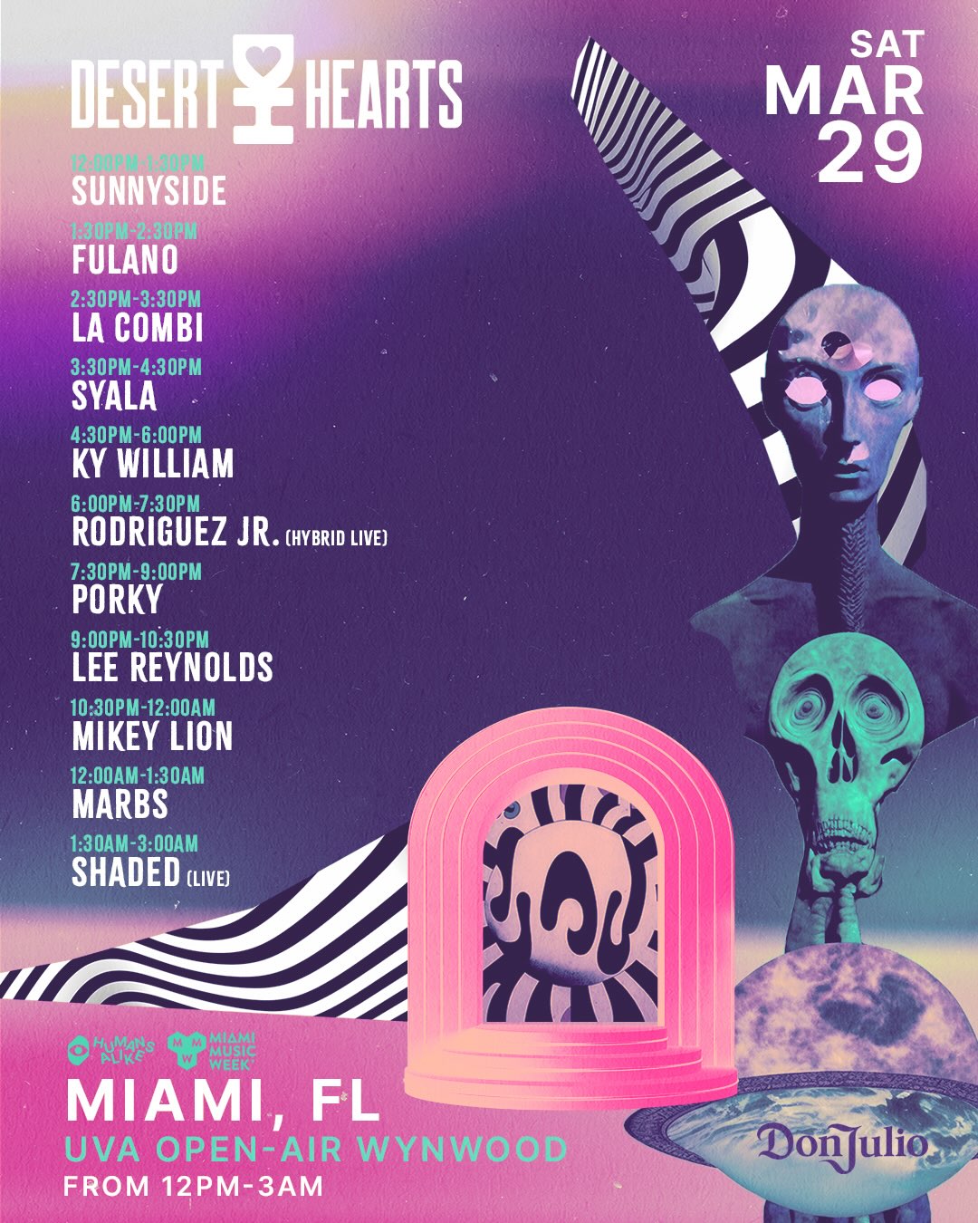 Miami Music Week Set Times