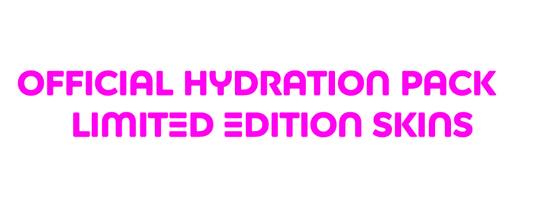 Introducing the Official Hydration Pack