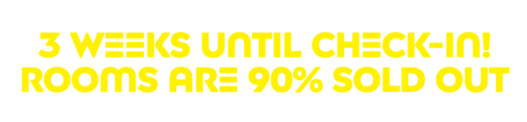 Hotel EDC Packages Are 90% Sold Out