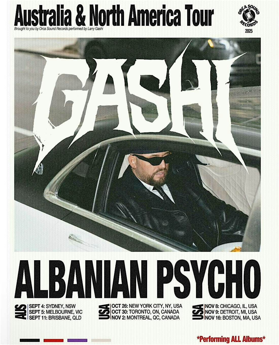 GASHI ALBANIAN PSYCHO TOUR