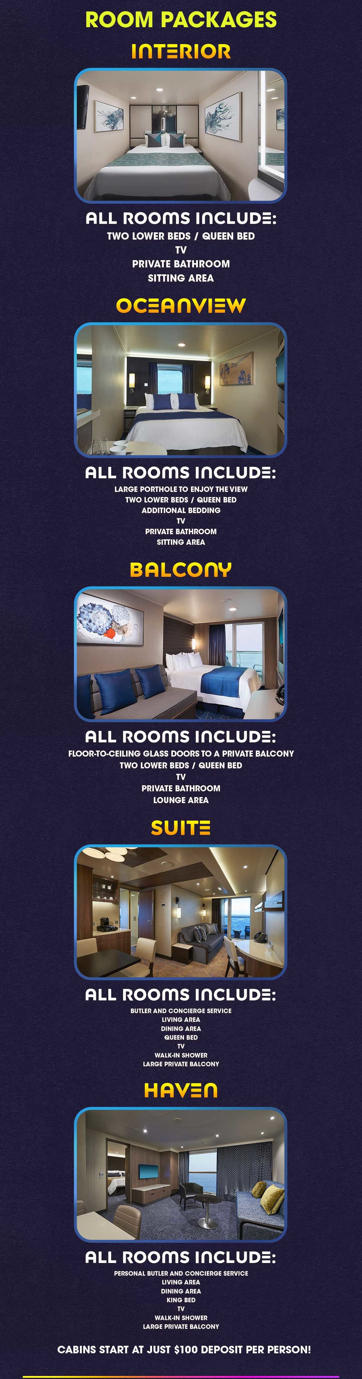 Room Packages
