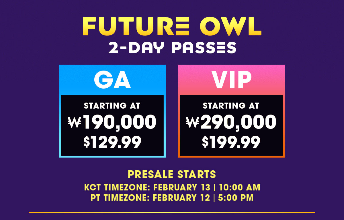 Future Owl Passes
