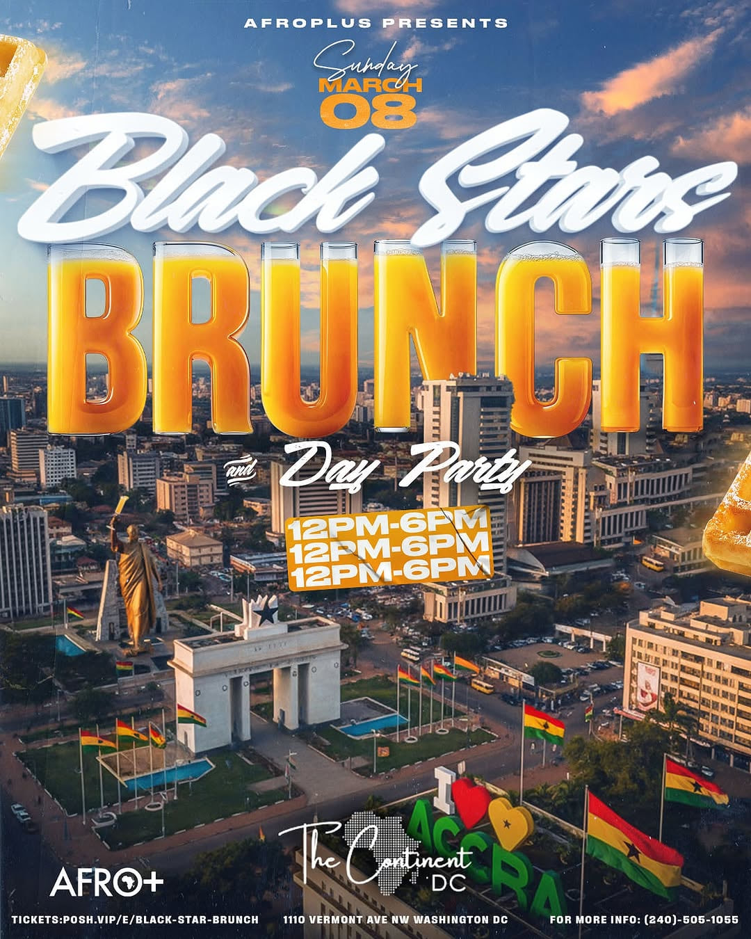 Black Stars Brunch Sale