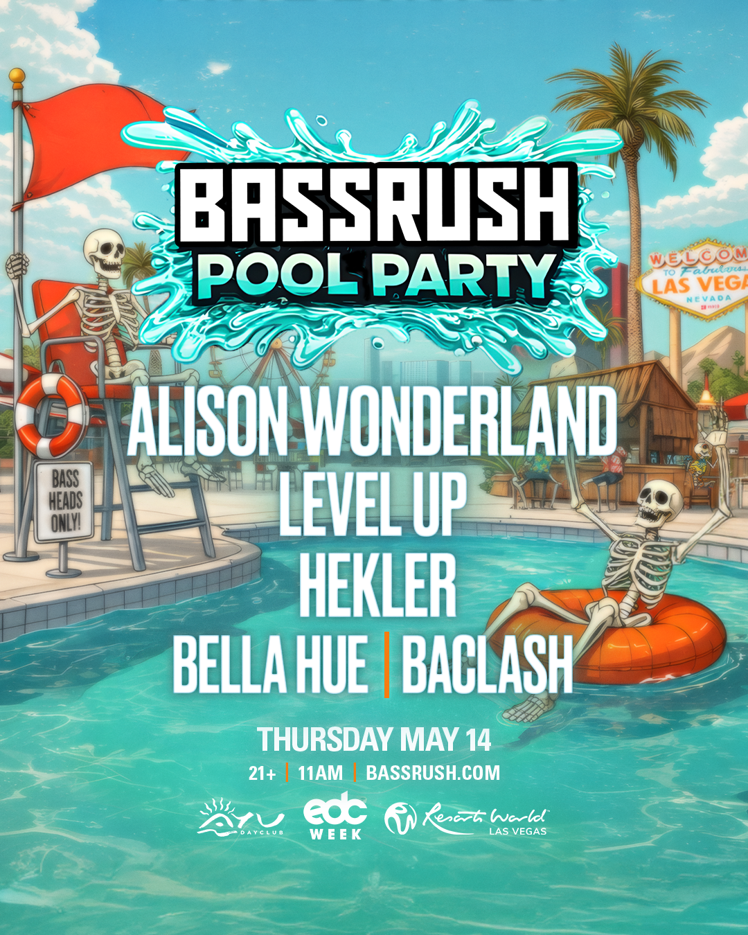 Bassrush Pool Party