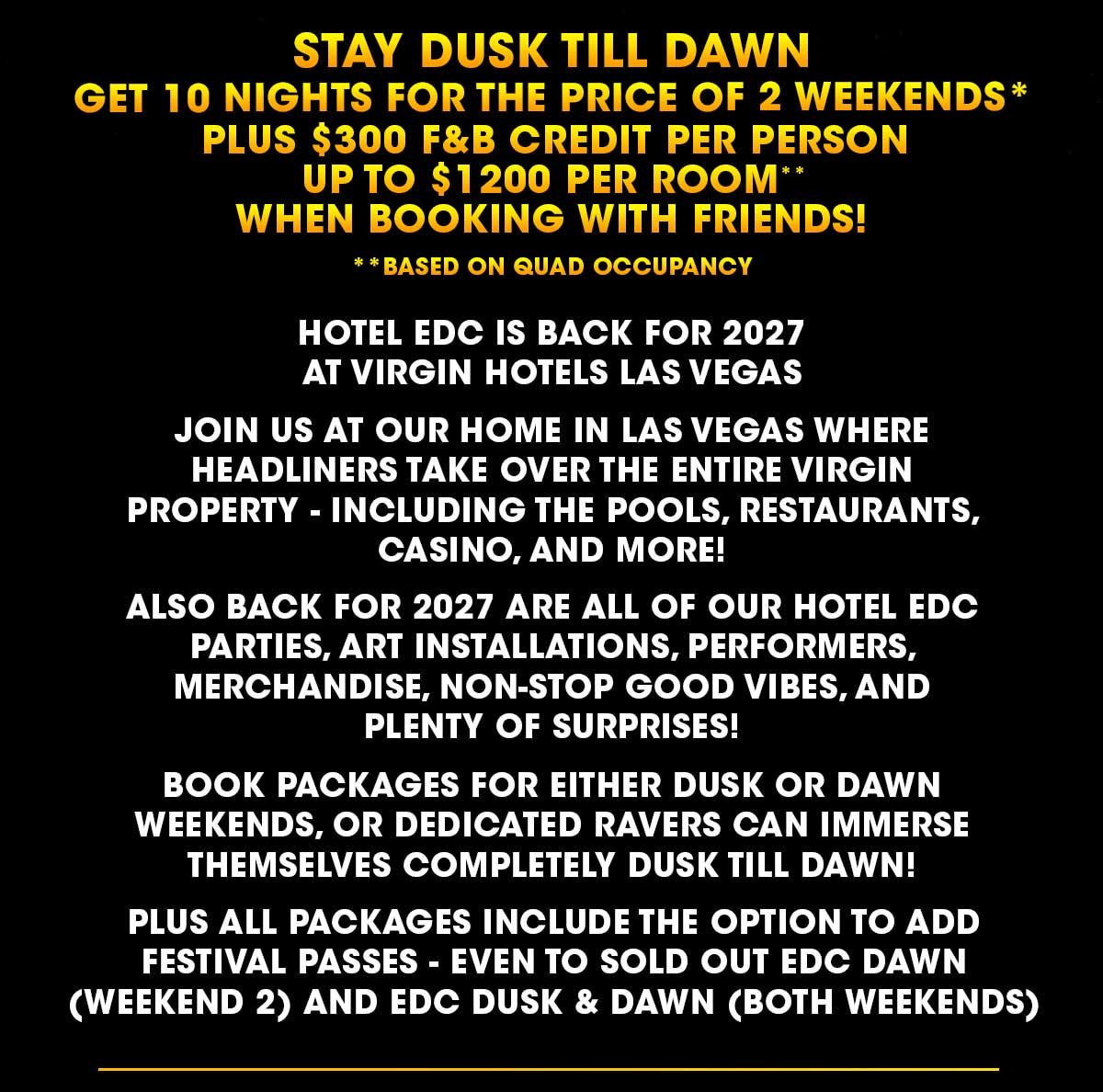 It's A Whole Resort Takeover