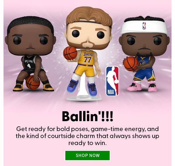 Ballin'!!! Get ready for bold poses, game-time energy, and the kind of courtside charm that always shows up ready to win. SHOP NOW 