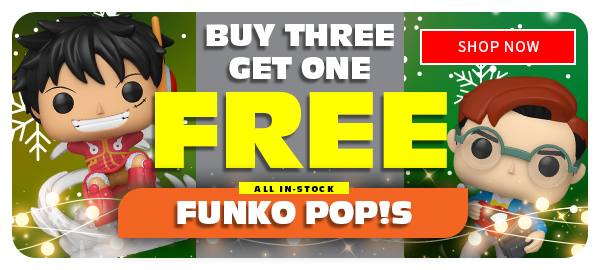 Buy Three Get One Free ALL IN STOCK FUNKO POPS