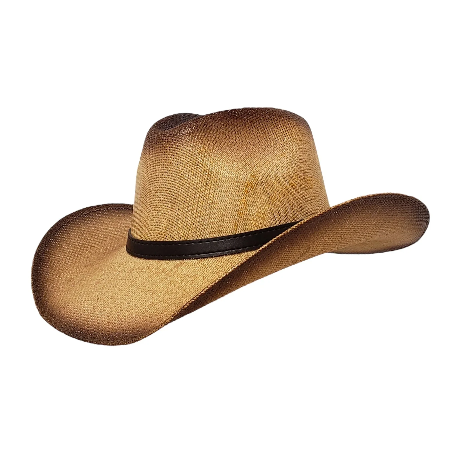 Image of DURANGO BROWN CANVAS STRAW