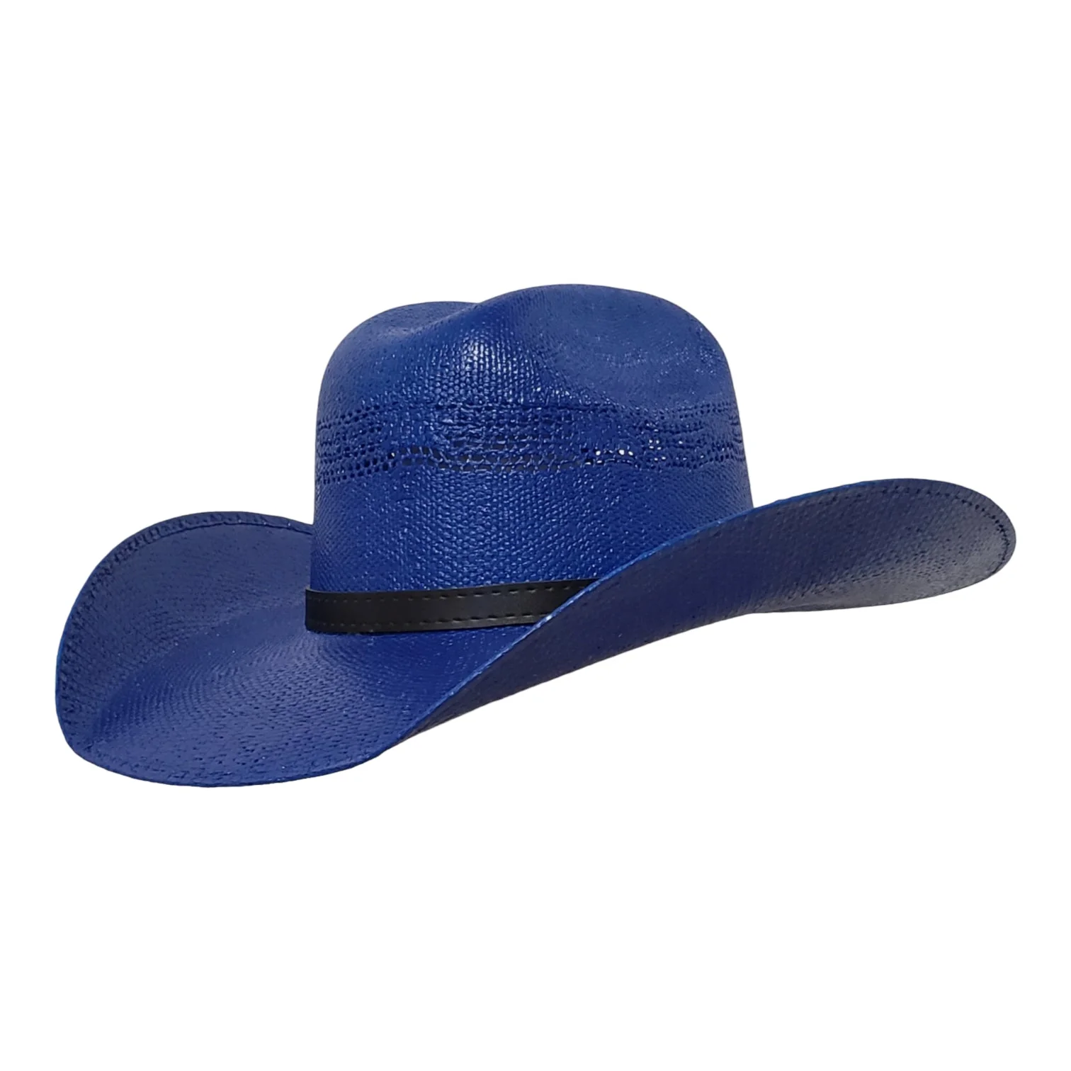 Image of JUSTIN ROYAL BLUE BANGORA STRAW 218