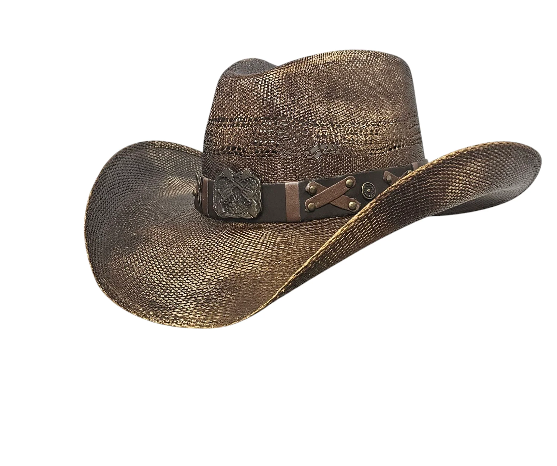Image of DURANGO BROWN BANGORA STRAW 218